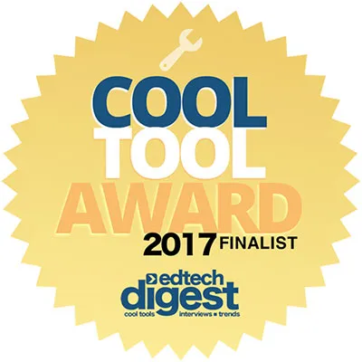 Badge for an Edtech Digest award
