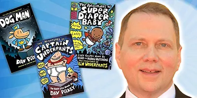 Featured image for the post: A Q&A with Dav Pilkey, author of Captain Underpants