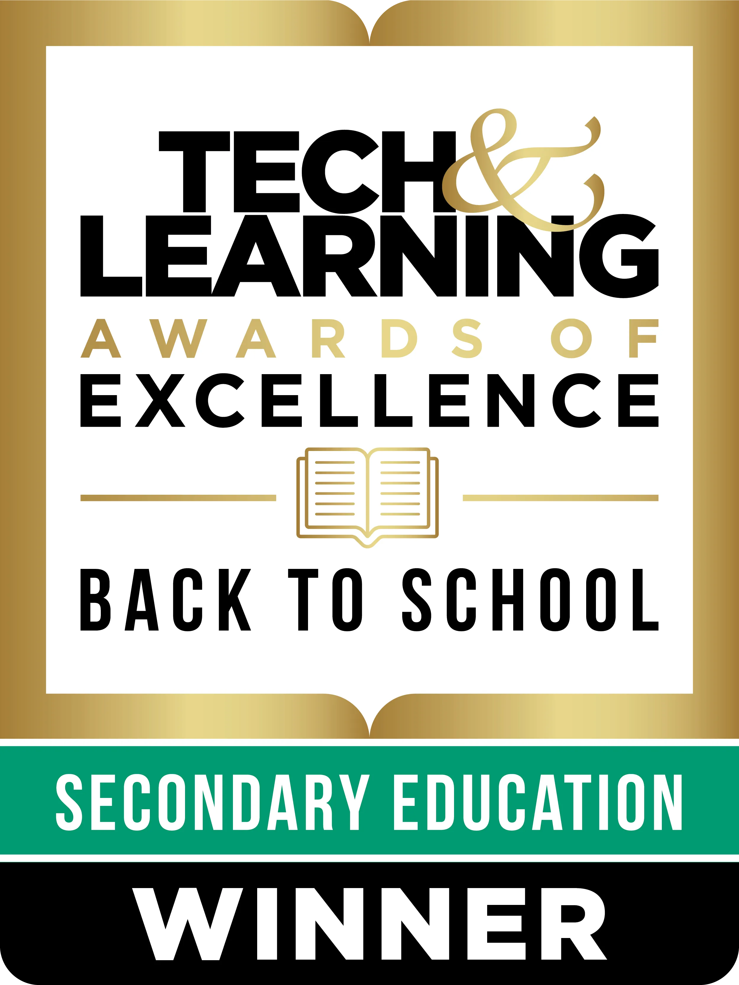 Badge for an Teach Learning award