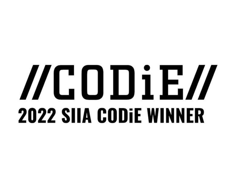 Badge for an CODIE award
