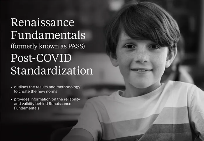 Renaissance Fundamentals Post-COVID Standardization report cover