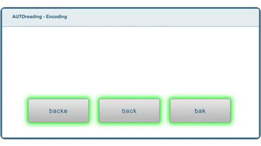 AUTOreading example 2