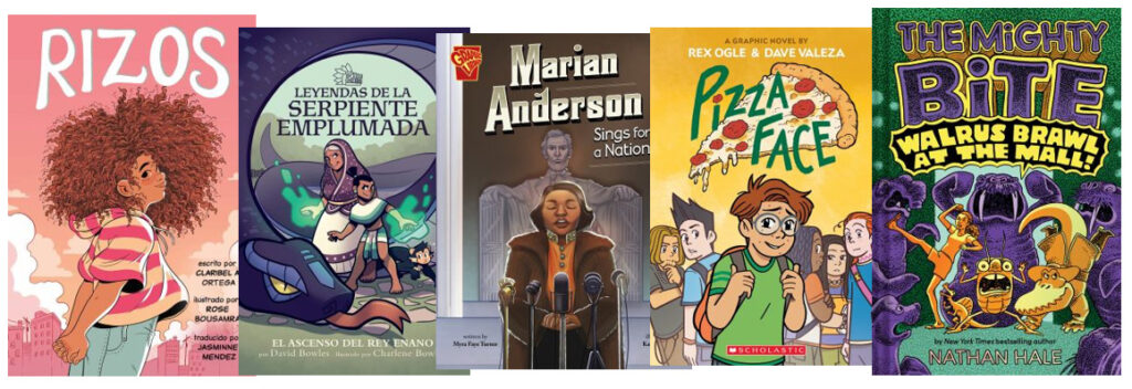 Newly quizzed Middle Grade titles