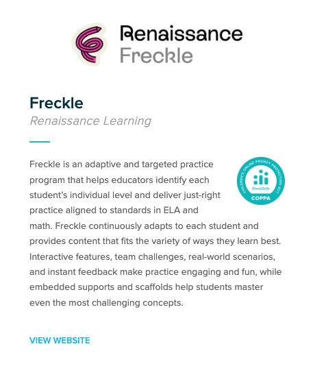 Freckle certification image